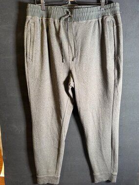 90 Degree by Reflex Mens Drawstring Waist Gray Jogger Sweatpants Size XXL NWOT